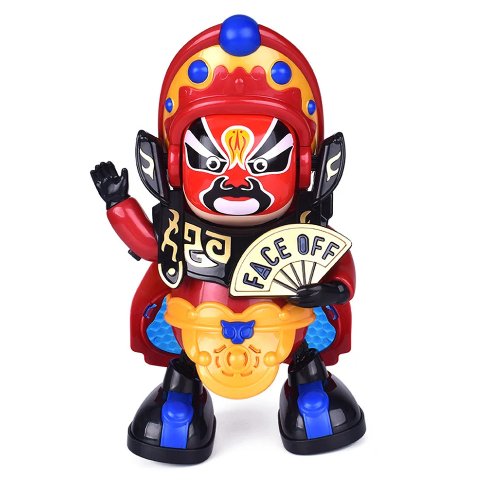 

Игрушки-роботы со сменным лицом для детей, игрушки-роботы с лампочками, мигающие и музыкальные умные интерактивные строительные игрушки