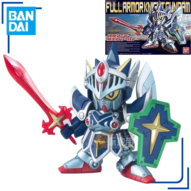 

BANDAI Genuine GUNDAM Anime Figure BB 393 Full Armor Knight Gundam Action Figure Toys Boy Christmas Birthday Gift Collectible