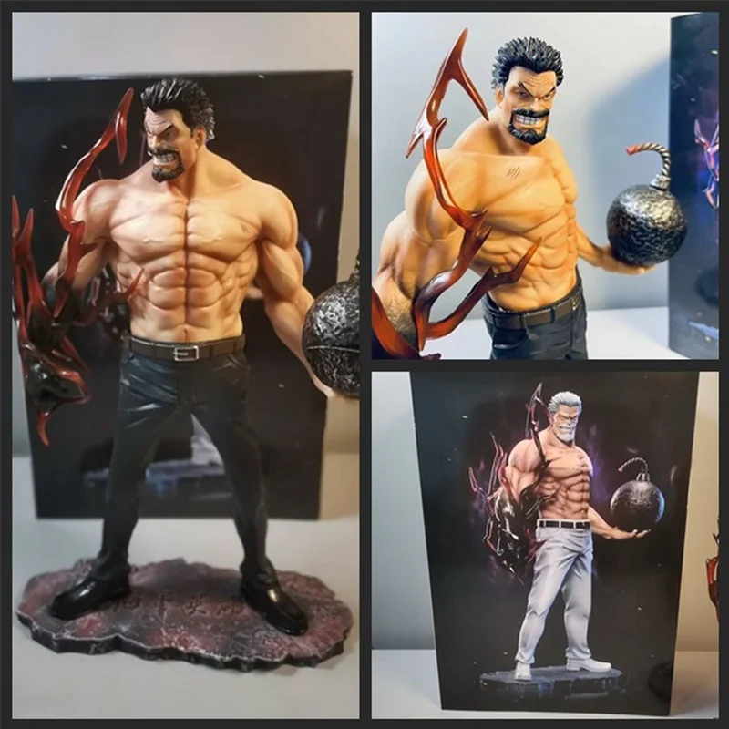 26 см цельная фигурка мышц Обезьяна D Garp Коллекция аниме модель из ПВХ