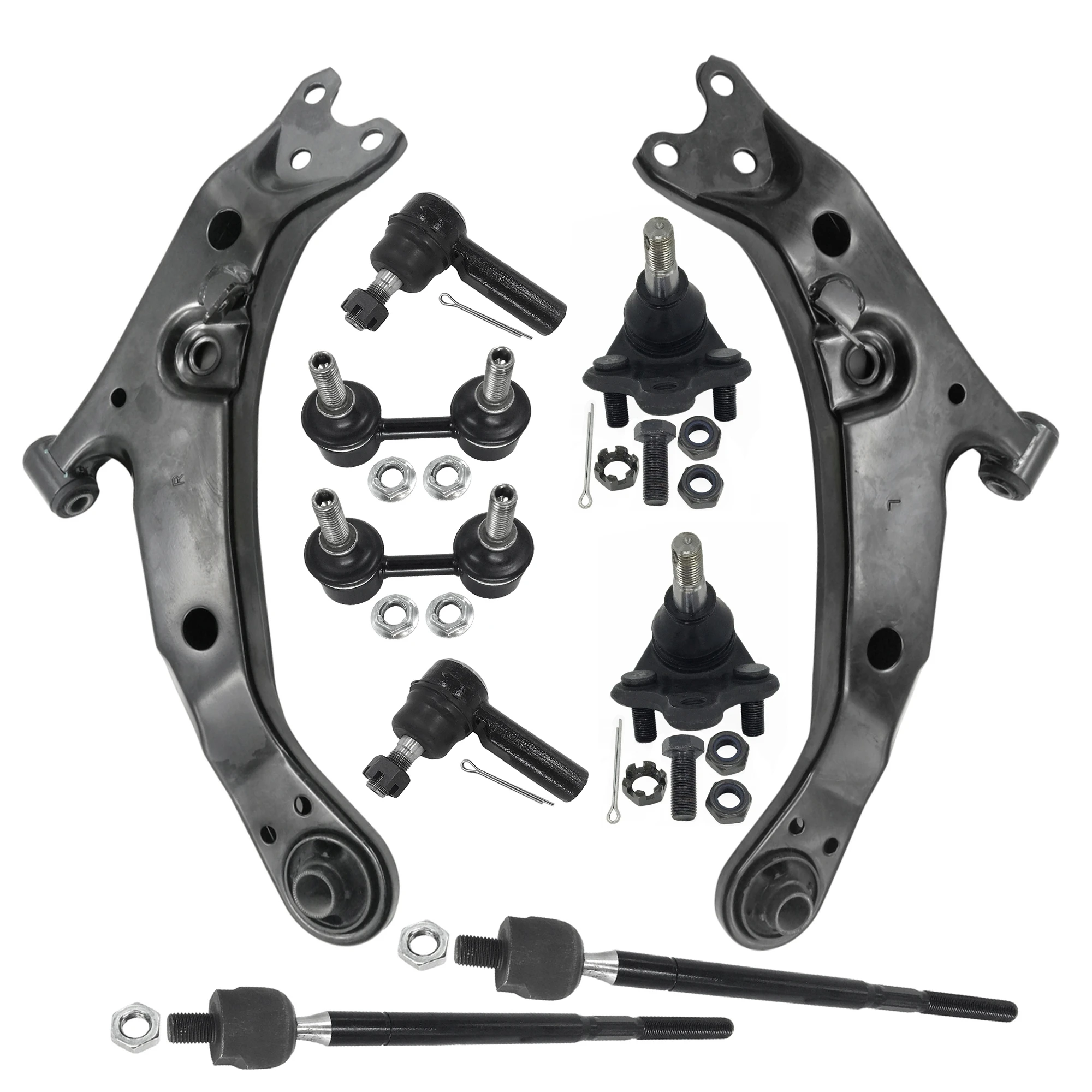 US 10 шт. Комплект рулевой подвески для Chevy 1998-02 Geo Toyota Corolla 2000 2001 2002