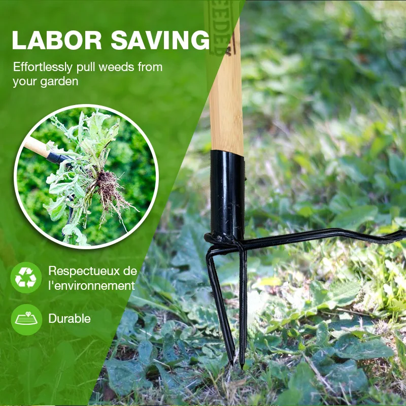 

Weeder the Stand Up Weed Puller Tool Claw Weeder Root Remover Outdoor Killer Tool with Foot Pedal