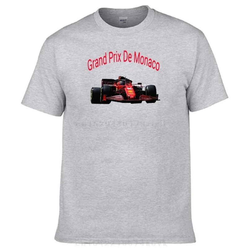 Футболка Le Grand Prix de Monaco футболки большого размера мужская футболка с короткими