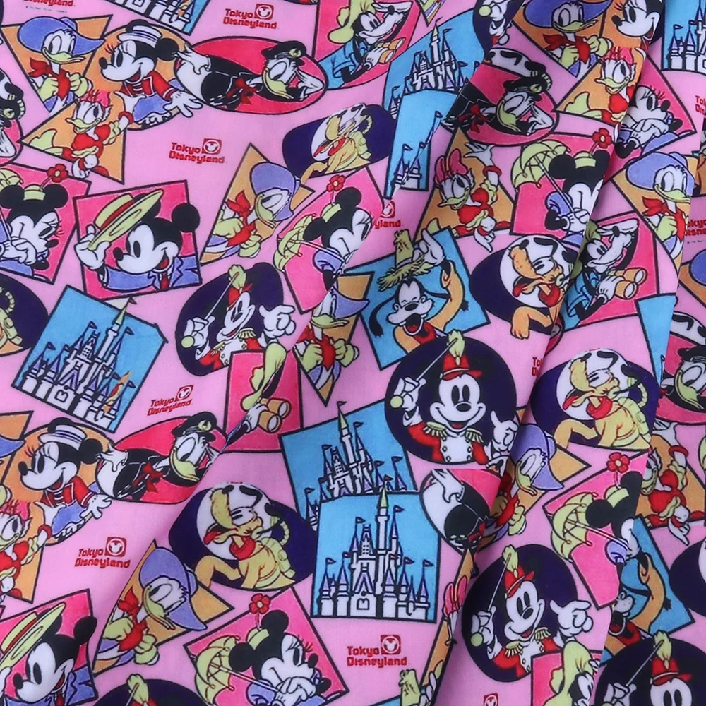 Ширина см ткань из полиэстера и хлопка для детских масок юбки домашней одежды