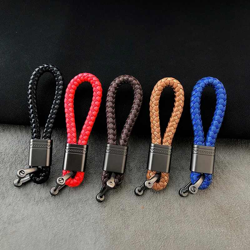 

Car Keyring Leather Horseshoe Buckle for Bmw Keychain Car Key Rings Key Chain for Audi Keychain for Mini Cooper for Renault Key