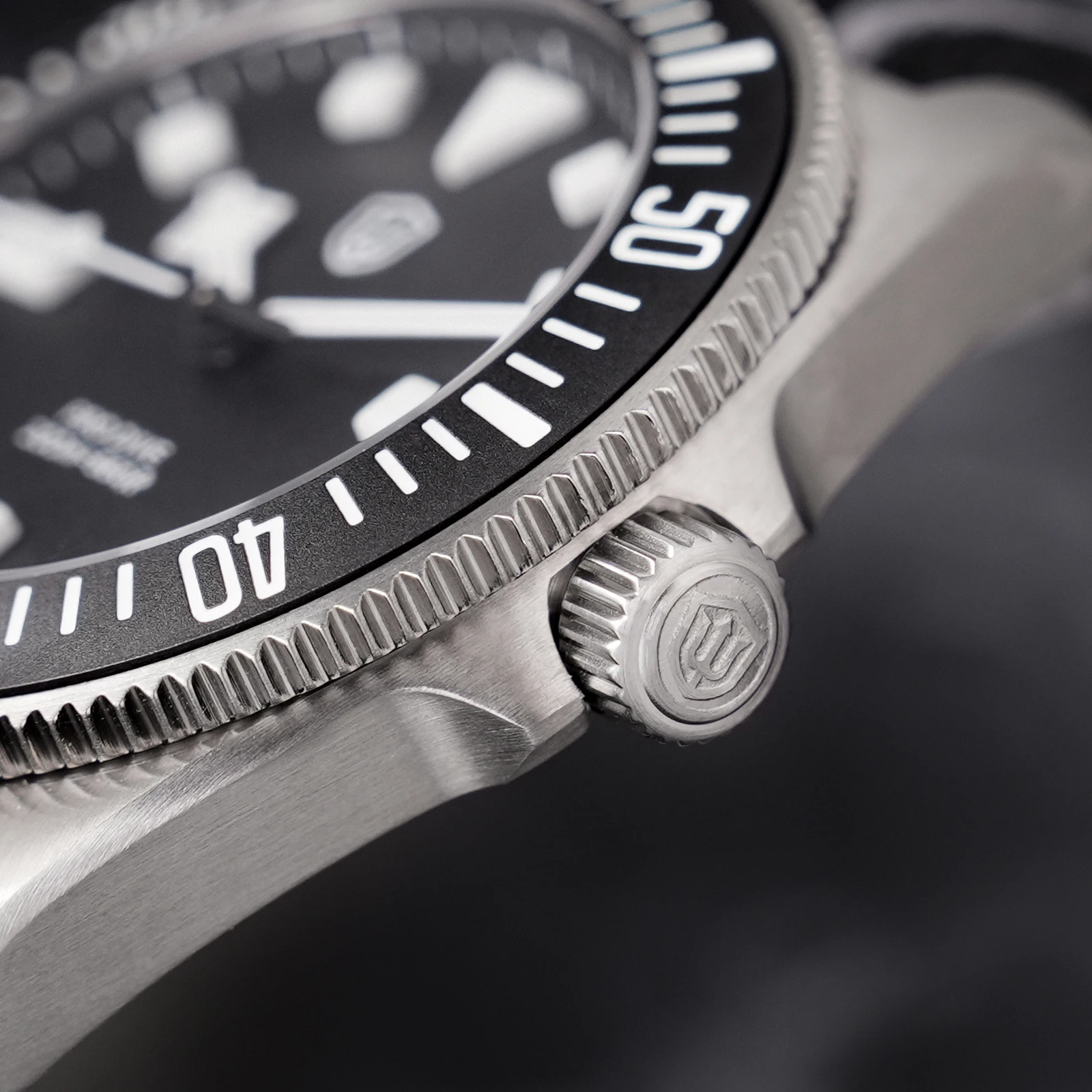 Фото Watchdives EXD 38 мм винтажные часы VH31 с секундным механизмом с сапфировым стеклом BGW9 светящиеся 20 бар водонепроницаемые титановые часы мужские №5