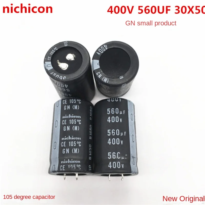 1 шт. 400V56 0UF электролитический конденсатор Nichicon 560UF 400V 30X50 30*50 GN series