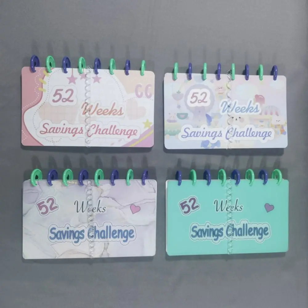 Кошелек-блокнот 52 переплет для экономии недели составления бюджета с денежными