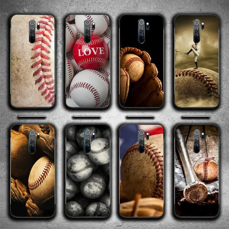 

Baseball Phone Case For Redmi 9A 8A 7 6 6A Note 9 8 10 8T Pro Max 9 K20 K30 K40 Pro PocoF3 Note11 5G Case