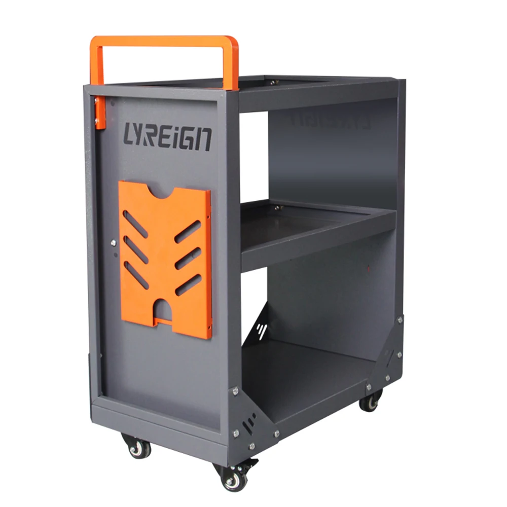 Factory direct sales Wholesale 3-Level Garage Storage Heavy Duty Workshop Wheel Parts and Trolley Cabinet Cart Tool