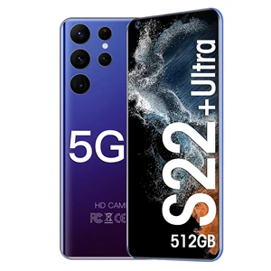 new s22 ultra 5g 73 inch smartphone globale version 16512gb mobile phones 6800mah netzwerk entsperren celular handys phone free global shipping
