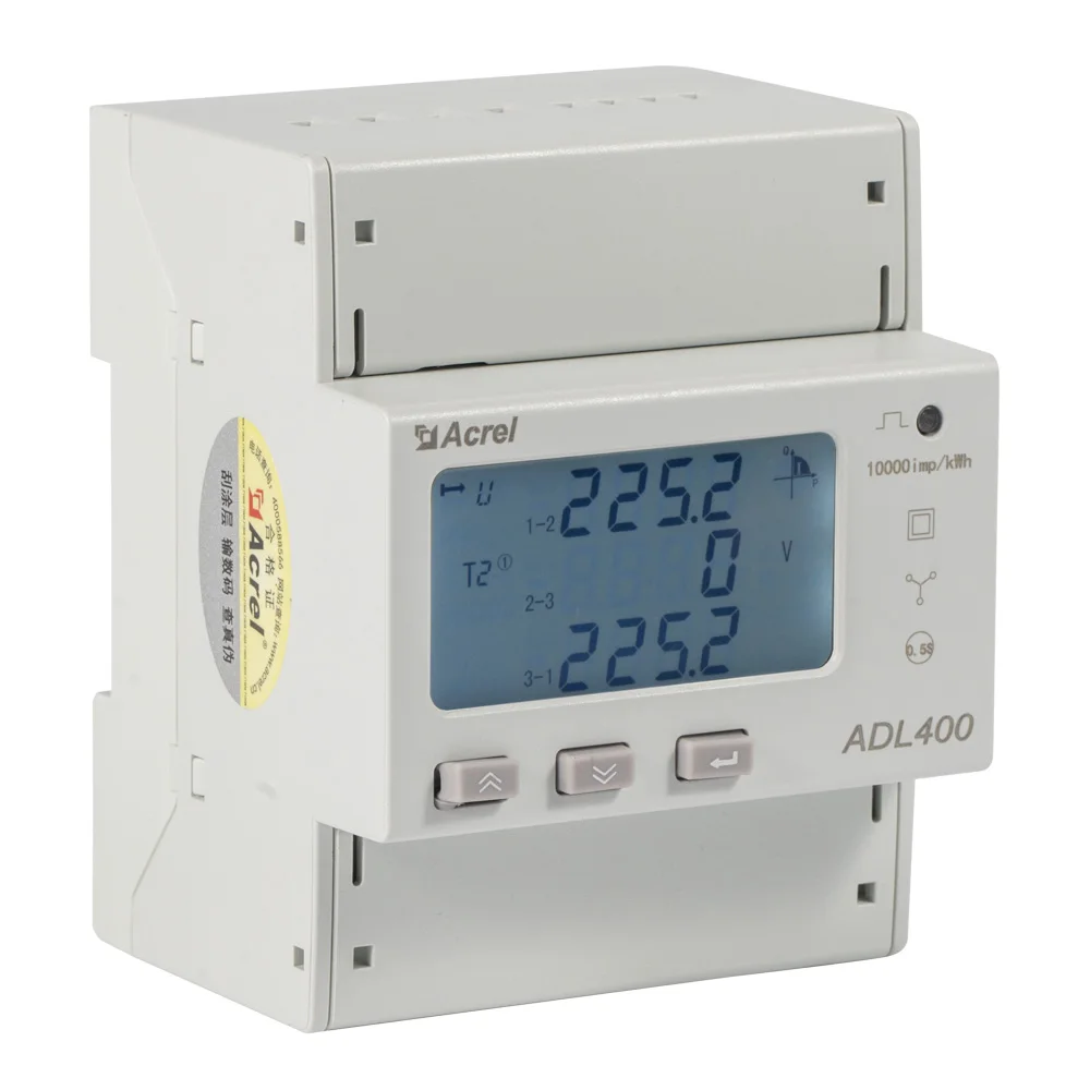 

Direct Connect Multi Tariff Energy Meter 3 Phase to Monitor Kwh Mid Certificate Measure Active of Low-Voltage Network