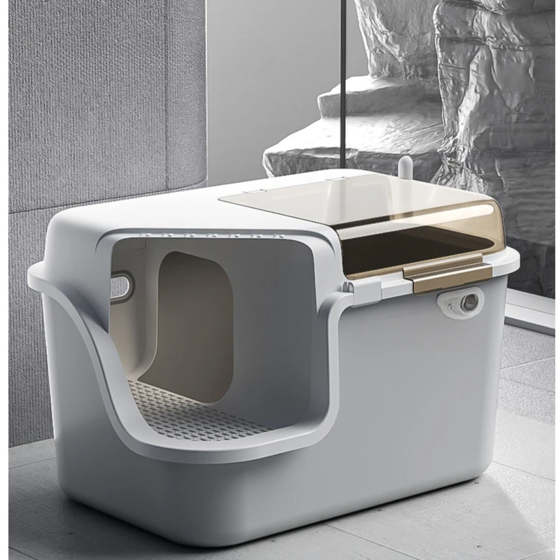 Песочный ящик в стиле коридора для котят большой лоток туалета удобная подъемная