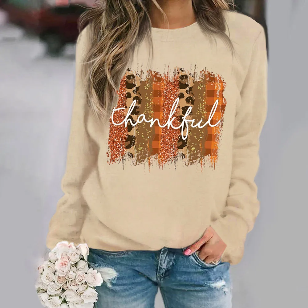 

Thankful Leopard Teacher Sweatshirt
