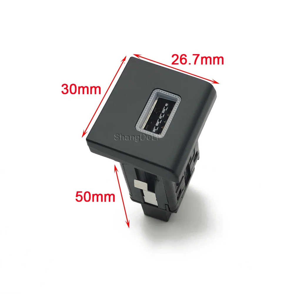 1 шт. розетка для быстрой автомобильной зарядки 12 В/24 В USB-разъем адаптер питания