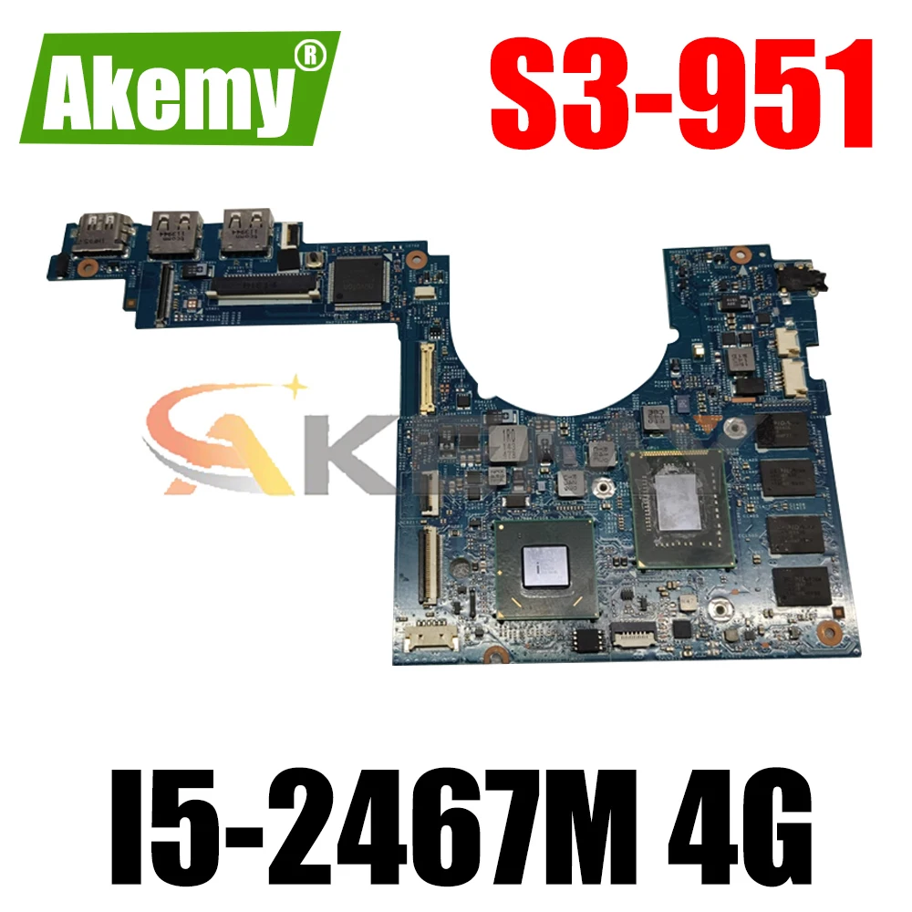 

MBRSE01002 MB.RSE01.002 48.4QP01.021 Main board For acer Aspire S3-951 laptop motherboard UM67 SM30-HS 4G memory SR0D6 I5-2467M