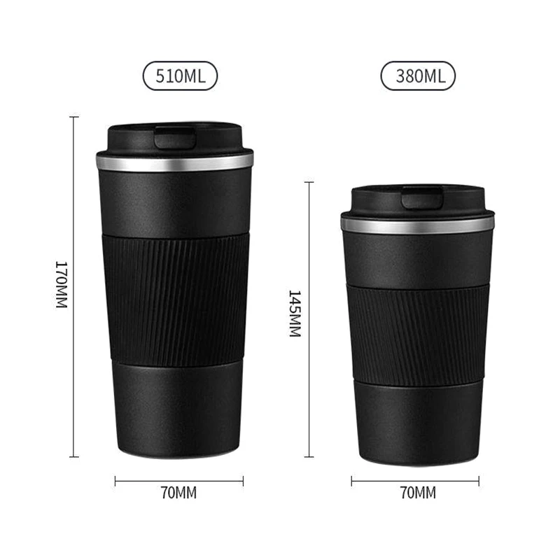380 мл 510 кофейная чашка из нержавеющей стали термокружка Garrafa Termica Cafe Copo Termico Caneca