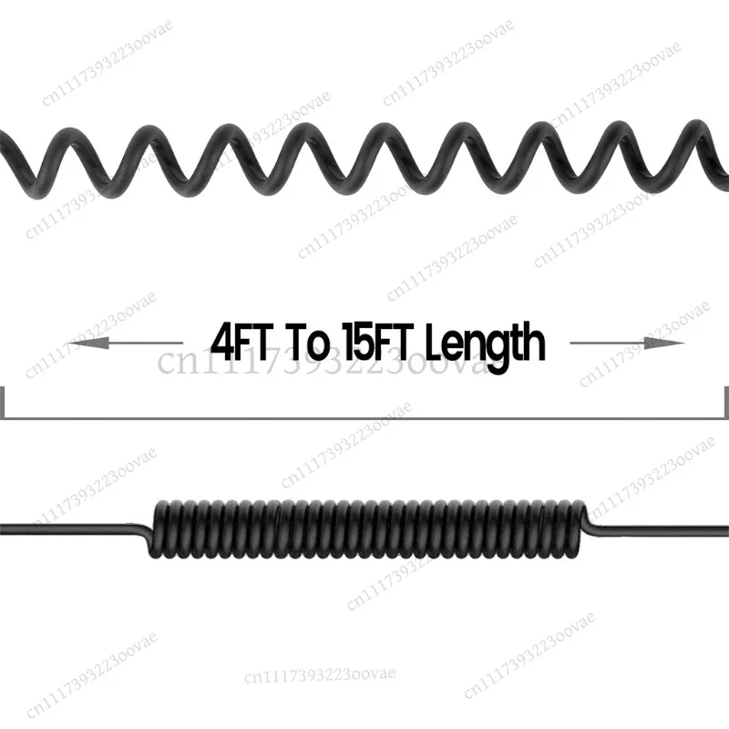 Сменный кабель для наушников LF для AKG K240 K702 Q701 K271 K267 K712, пружинный провод 6.35 мм 3.5 мм (штекер) на Mini XLR (art.: 3920dcbdeec2a) - 3920dcbdeec2a