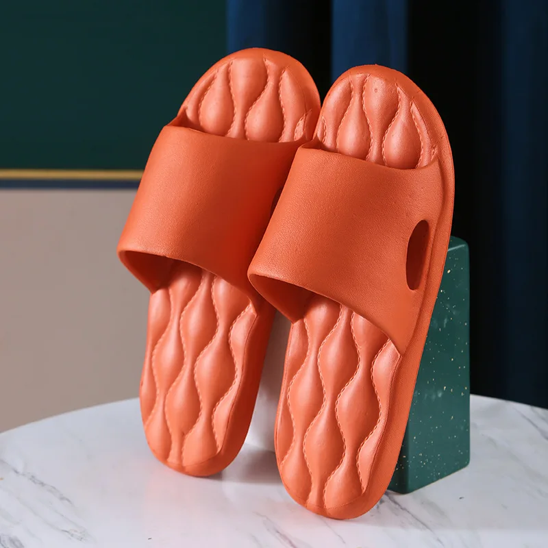 Новинка 2022 сандалии с волнистым рисунком домашние тапочки мягкой подошвой от