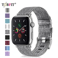 woven fabric bracelet band for apple watch strap series 7 41mm 45mm strap for apple iwatch 1 2 3 4 5 6 se 38mm 42mm 40mm 44mm