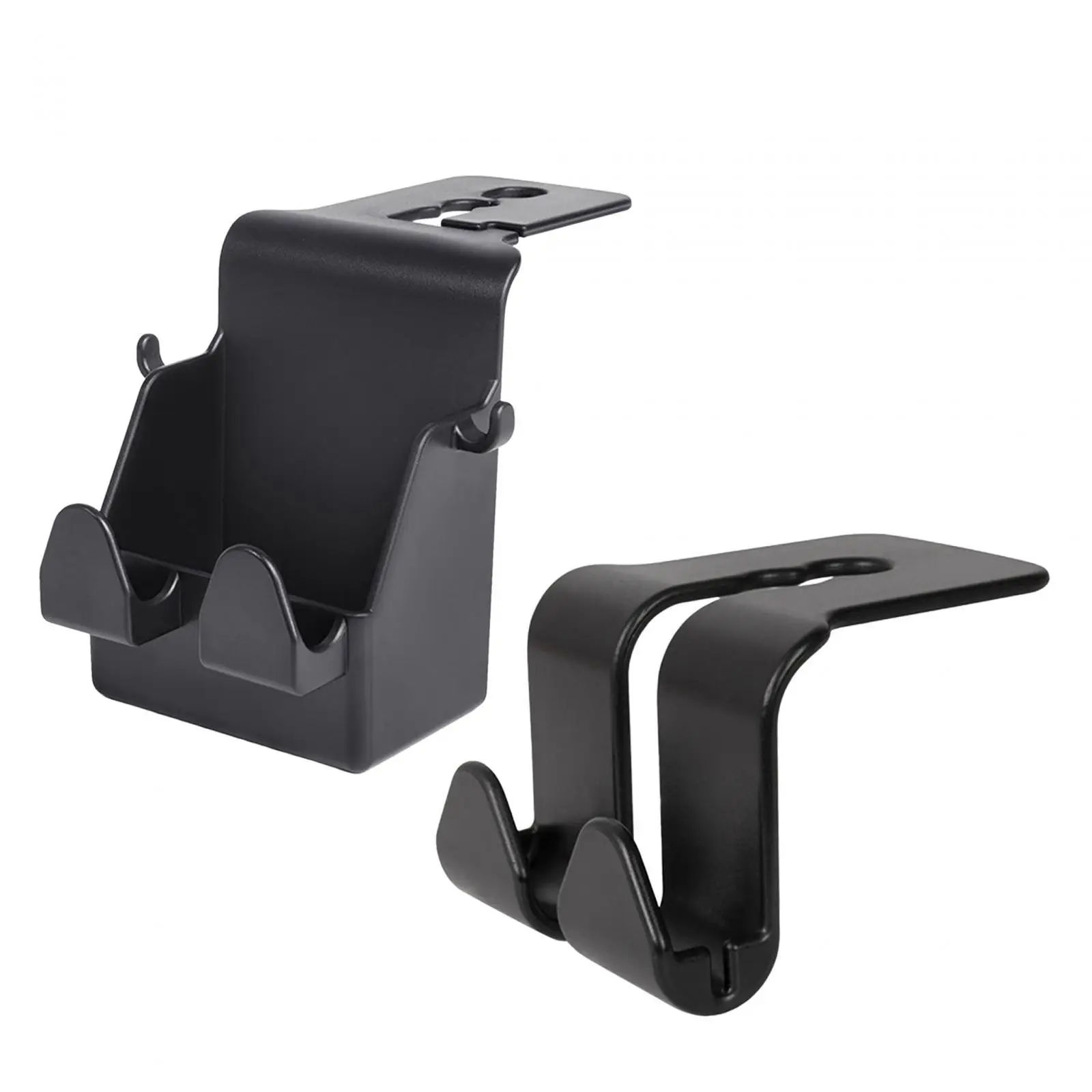 

Back Seat Headrest Hanger Black Auto Hook for Grocery Bag Coat Handbags