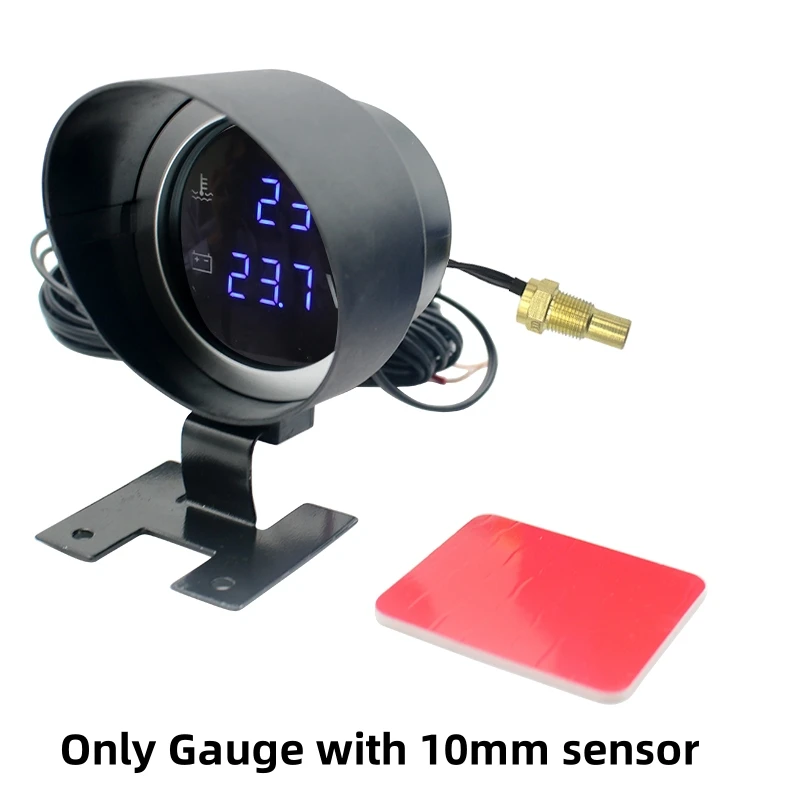

Автомобильный датчик температуры воды/вольтметр Для автомобилей адаптер 28 / 34 мм 10 мм Автомобильный датчик температуры NPT 1/8-10 ~ 110 градусов Цельсия 12 В 24 В