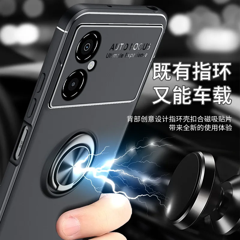 For Poco M4 5G Case For Poco M4 F4 F3 X4 Pro Cover Funda Shockproof Megnet Stand Holder Soft Phone Bumper Poco M4