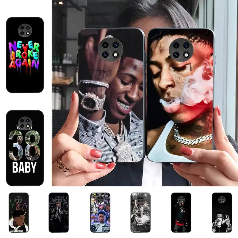 

YoungBoy Never Broke Again Phone Case for Samsung S20 lite S21 S10 S9 plus for Redmi Note8 9pro for Huawei Y6 cover