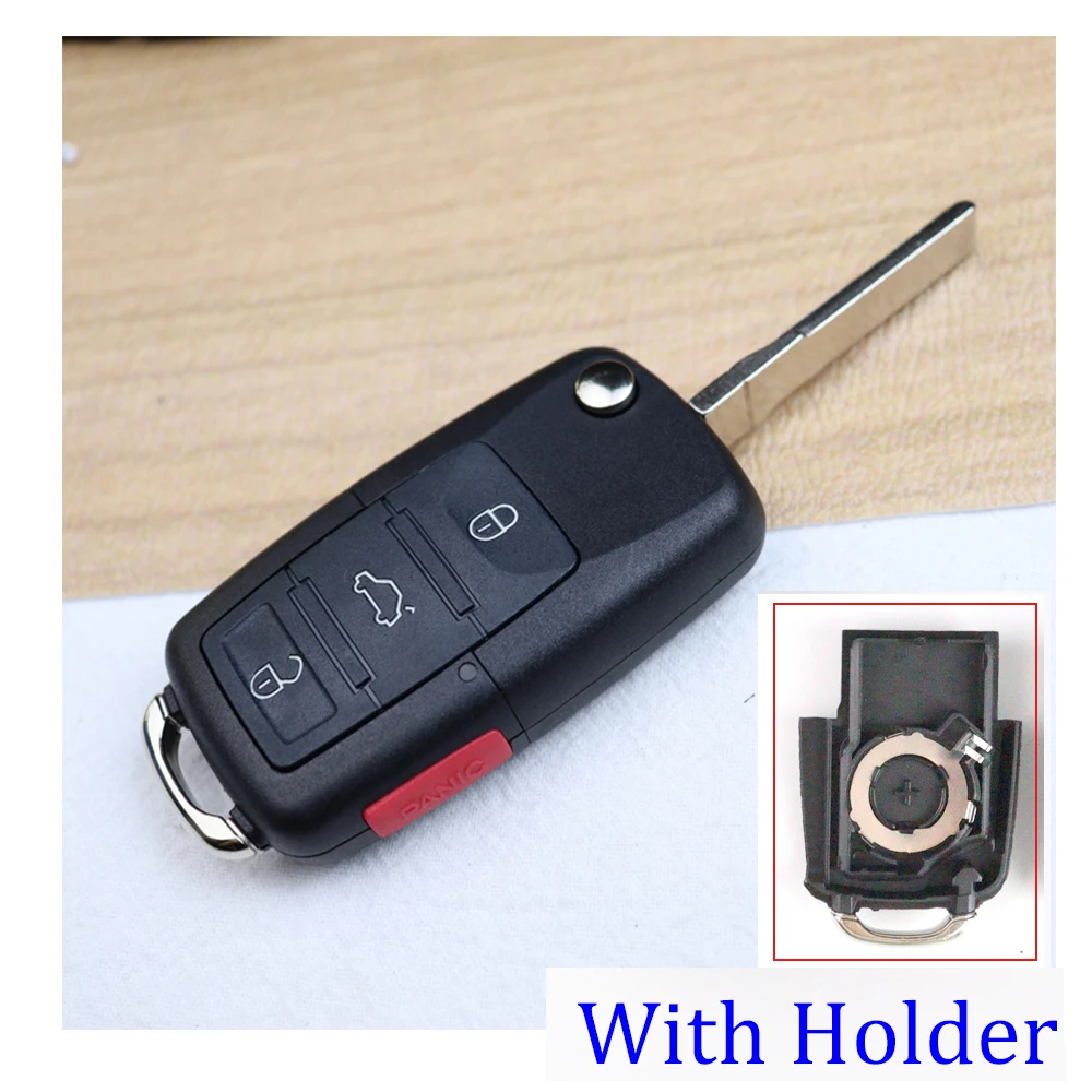 

Автомобильный брелок для ключей, корпус для Volkswagen/Vw Jetta Golf Passat Beetle Skoda Seat Polo B5