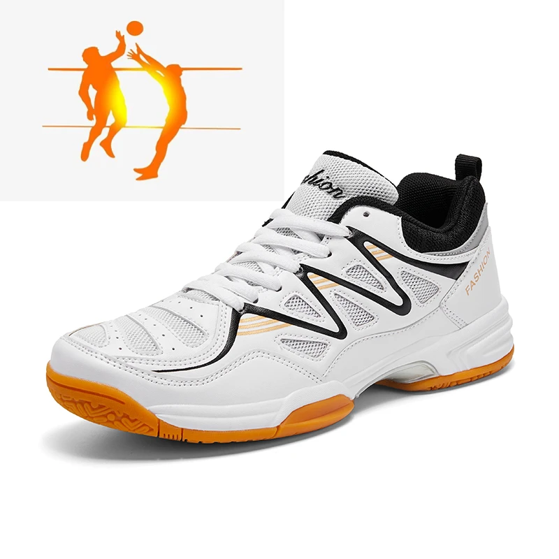 

Men's Volleyball Sneakers Court Fitness Badminton Shoes Men's Light Tennis Sneakers Large 38-48 Tennis Sneakers