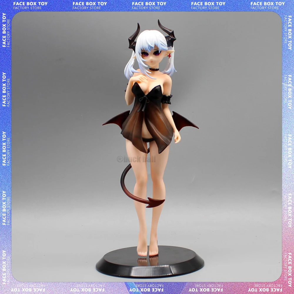 

24,5 см фигурки аниме вампира, Lilith Hentai, фигурка сексуальной девушки, модель модели куклы, коллекционные украшения, игрушки-орнаменты