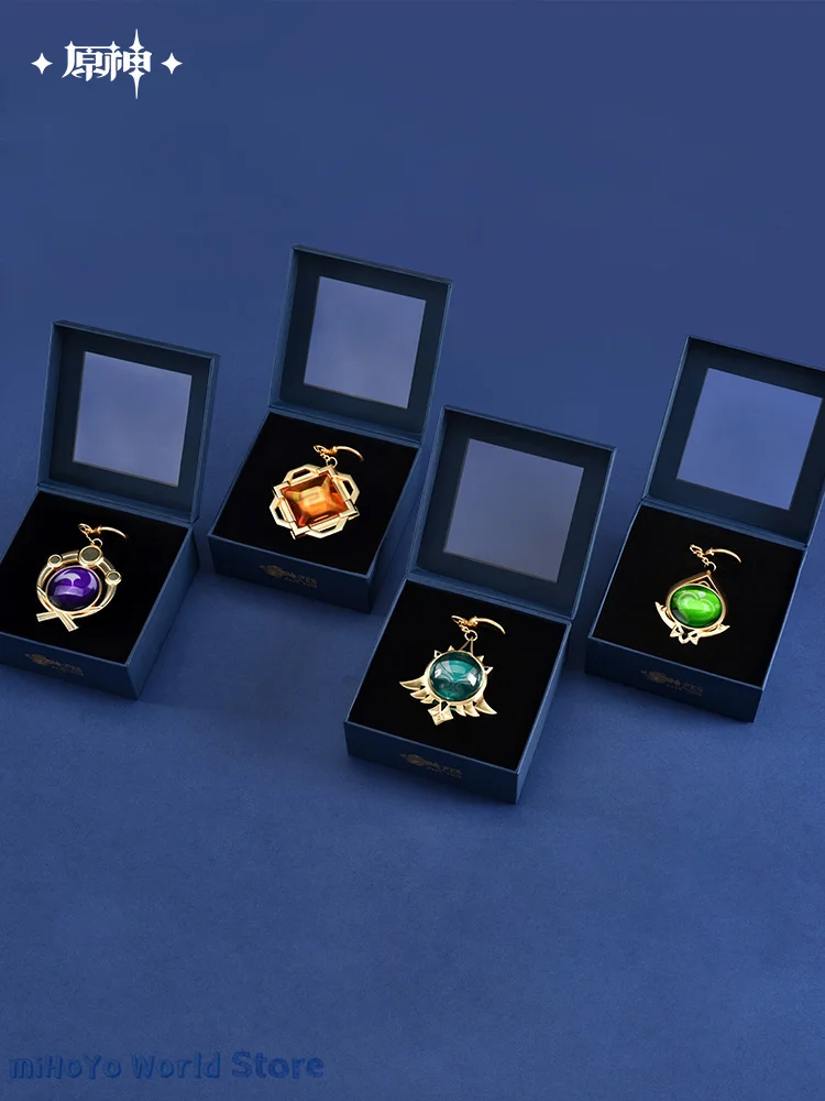 [Подлинный] Официальный Genshin Impact 2024 Карнавальная тема визуальный подвесной