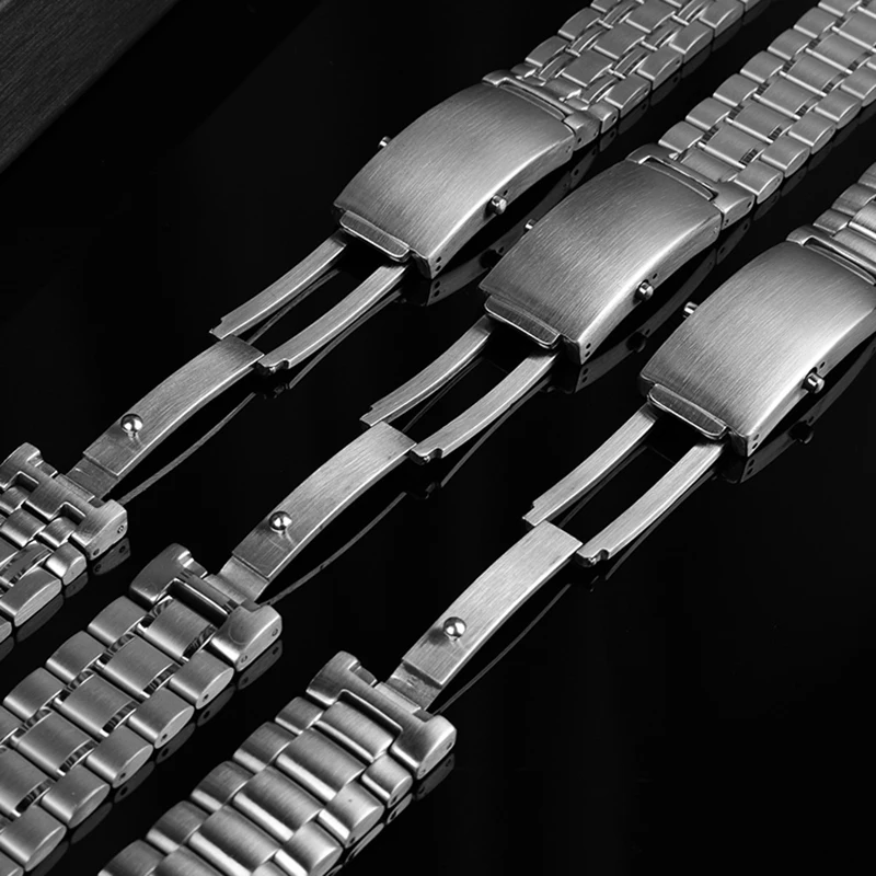 Стальной ремешок для часов металлический изогнутый браслет Omega PLANET OCEAN 007 SEAMASTER 300