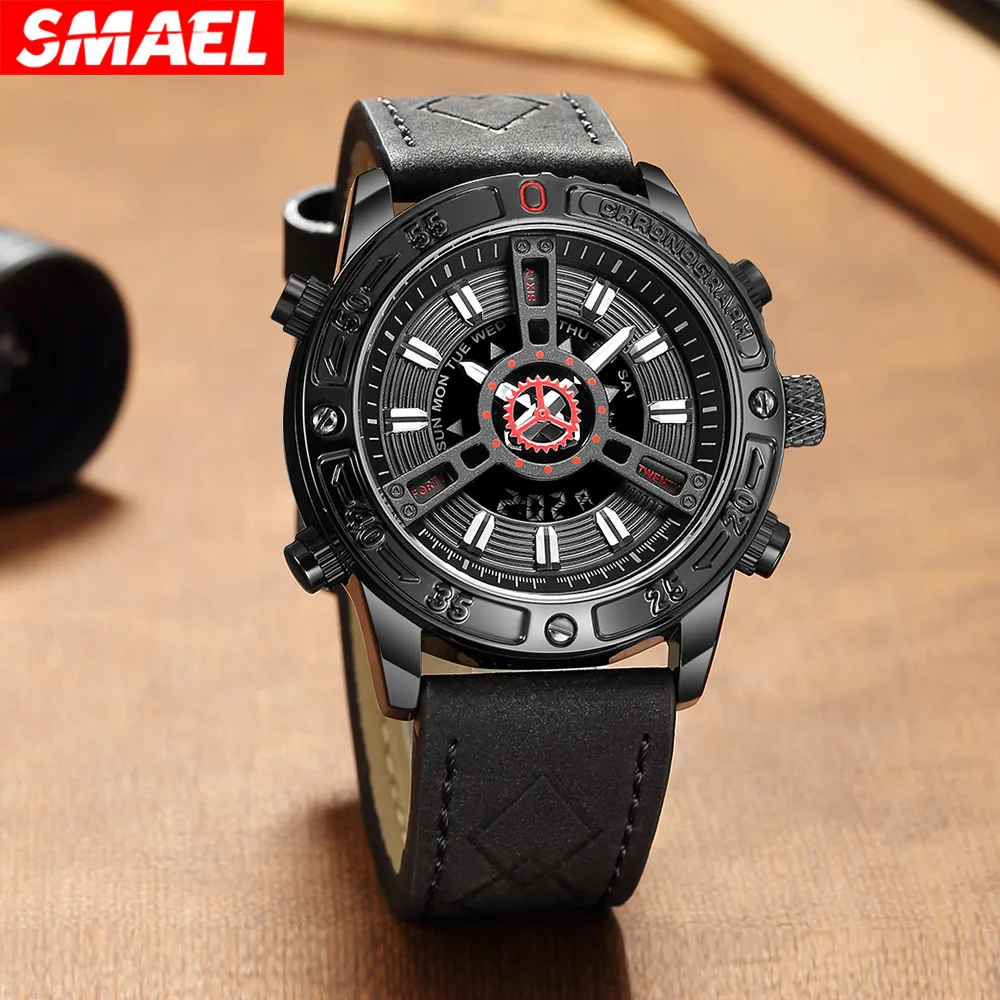 

Luxury Men's Watch Fashion Multifunctional Large Dial Men's Watch Trend Watch Sports Watch
