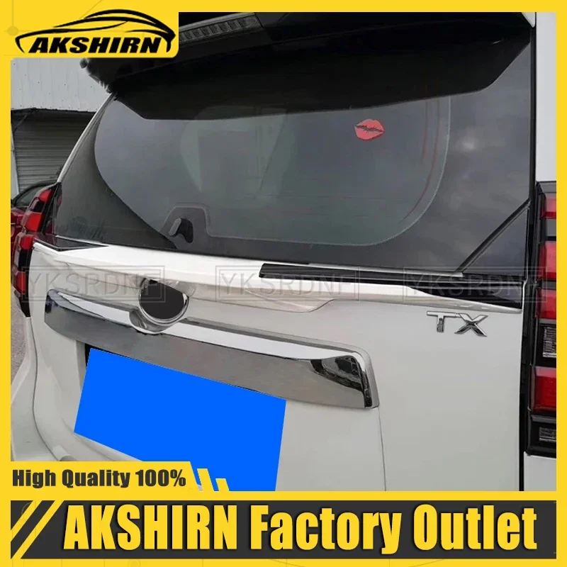 

Задняя дверь автомобильные Спойлеры для 2010-2021 Toyota Land Cruiser Prado 150 Lc150 молдинг Стайлинг внешние украшения аксессуары
