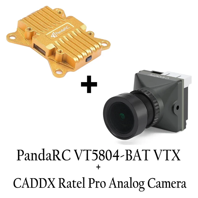 Pandarc VT5804 BAT + Caddx Ratel Pro