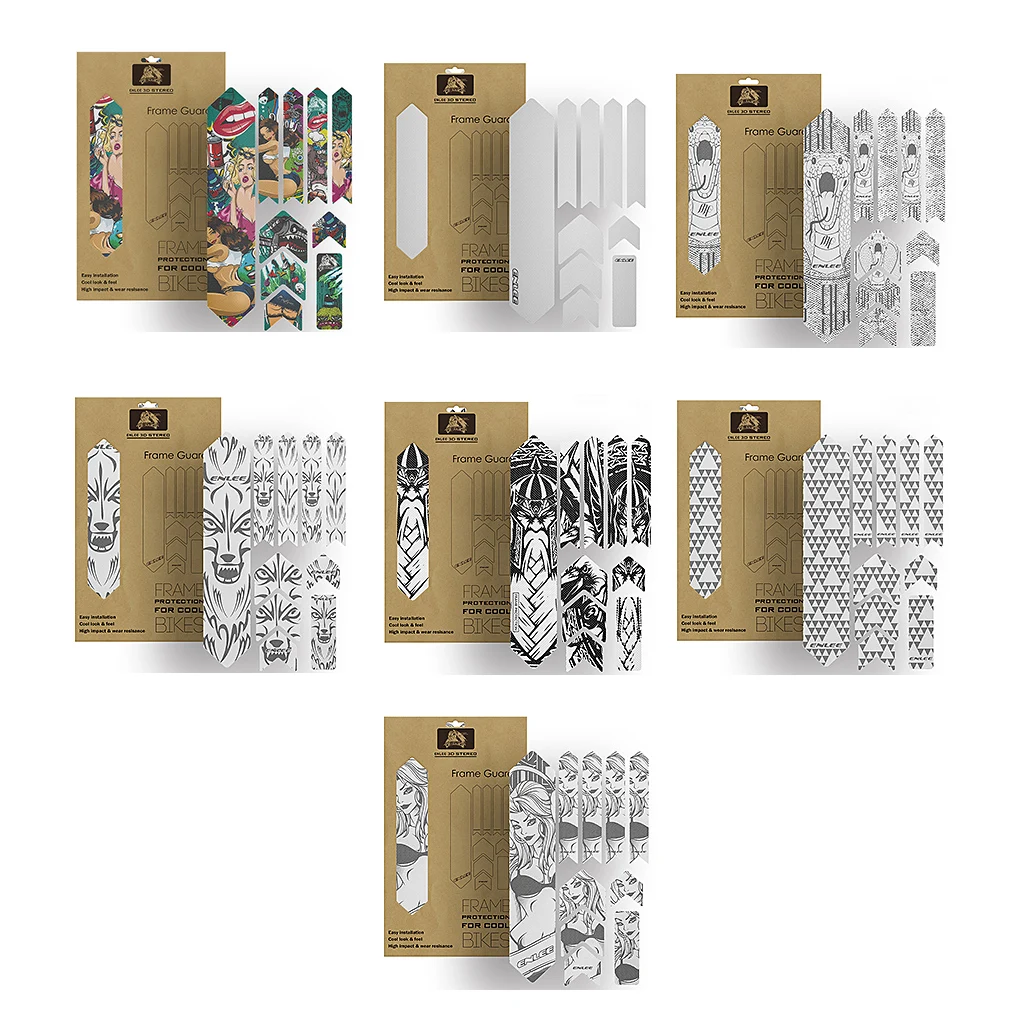 

Bike Sticker PVC Waterproof Bicycle Decal Removable Water Bottle Frames Cycling Sports Art Decoration Kit