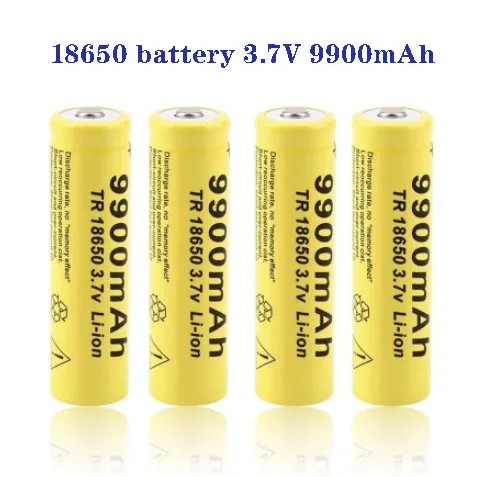 

100% Batería recargable de 18650 3.7V 18650 3.7 V Envío Gratis descarga de LED