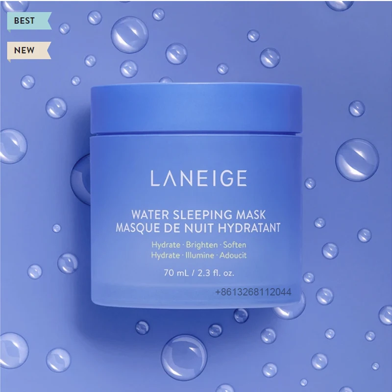 

Overnight Brighten Hydrate Water Sleeping Mask Gel For Dry Skin