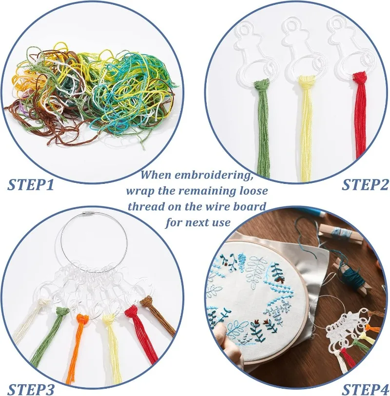 Прозрачная акриловая нить шпульки фотообои в форме ключа вышивка крестом