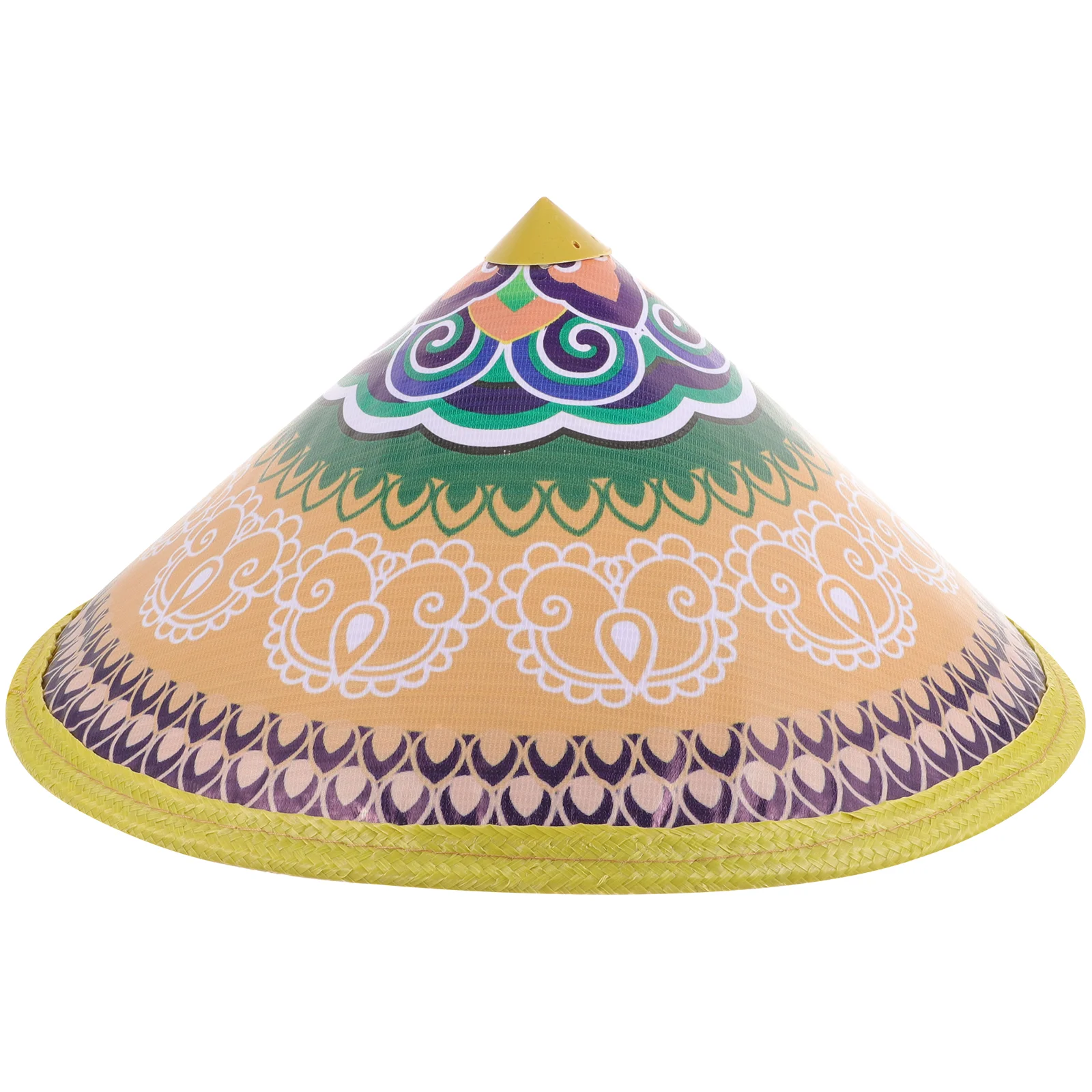 

Bucket Hat Rice Farmer Rain-proof Bamboo Retro Fishing Braided Sun Woven Caps Oriental Fisherman Hats