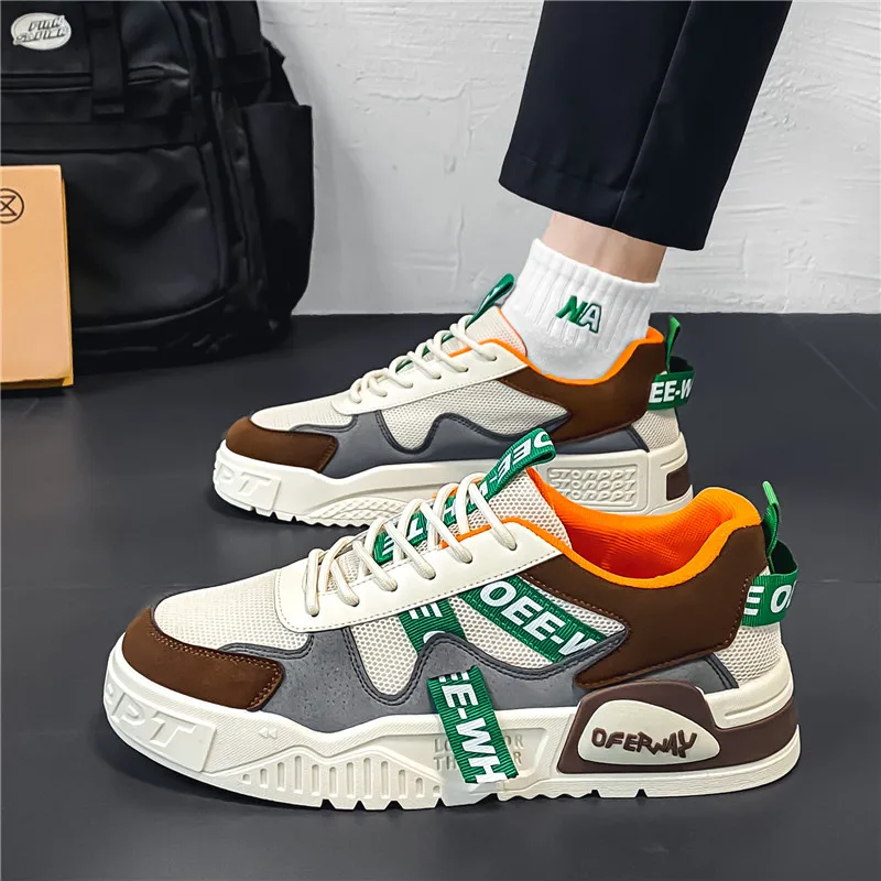 Кеды CYYTL мужские для скейтборда дышащие кроссовки на платформе повседневная