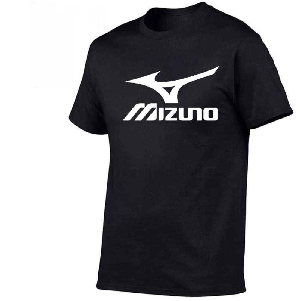 

2023 New MIZUNO Men's T-shirt Short Sleeve Solid Loose T-shirt Top New Product Men's 3D Harajuku Casual Short Sleeve