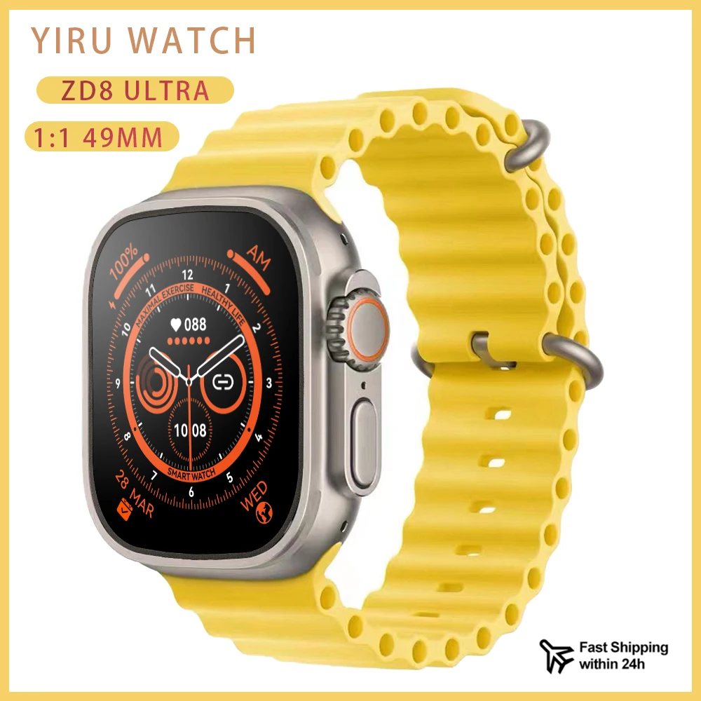

smart watch ultra Series 8 Sports Smartwatch Men Women Smart Watch Ultra NFC Bluetooth Call sports watches Wireless Charging