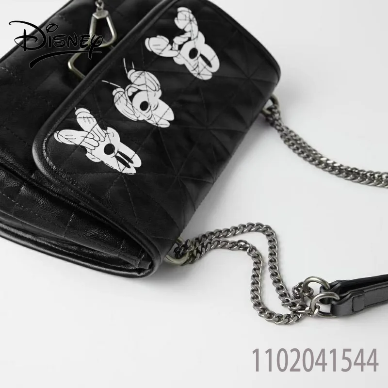 Disney Purse for Women Girl Shoulder Bag Cartoon Mickey Mouse Crossbody Bag Tote Retro Style Large Capacity High Quality Gift