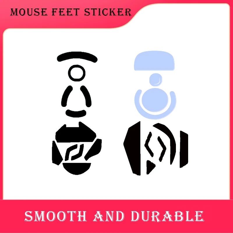 Mouse Feet Glide Sticker Wear Resistan Curve Edge Mouse Dedicated Foot Stickers for Logitech G502/G304/GPW/G102/G402/G903/G604