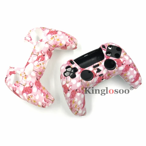 Мягкий силиконовый чехол для PS5 DualSense Controller Skin Grip для геймпада Playstation 5, резиновая защита для телефона