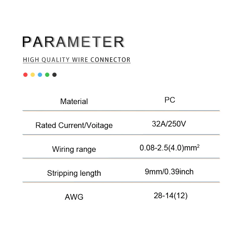 5 / 10 PCS 1 Многовходные расщепители Компактный проводниковый быстрый проводной