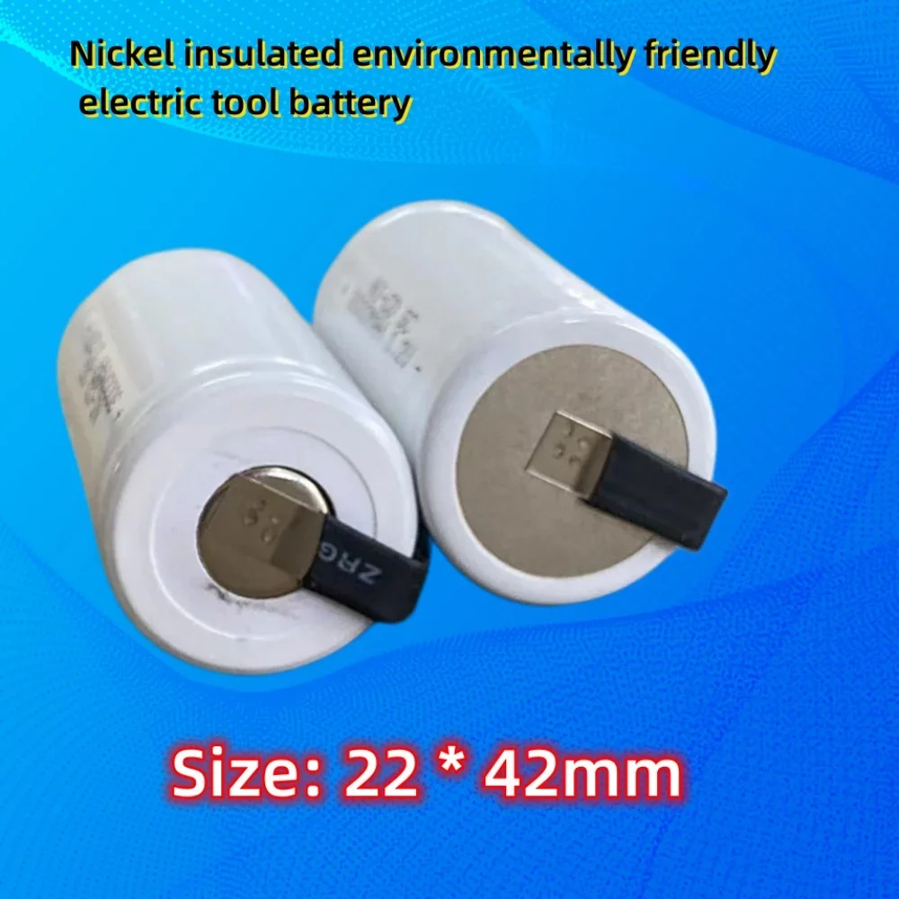 2 ~ 20 шт. Sub C SC 1 В 3000 мАч Ni-Cd Ni Cd аккумуляторная батарея белого цвета