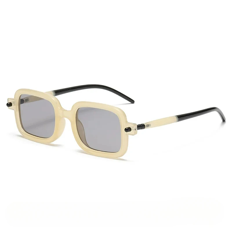 Новые модные квадратные солнцезащитные очки в стиле ретро для уличной