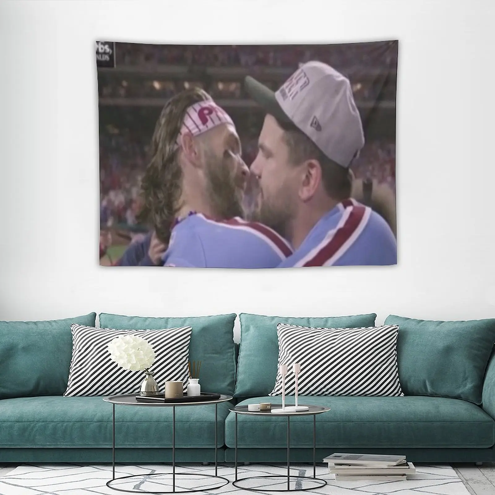 Гобелен Bryce and Kyle Kissing для комнаты эстетический настенный декор гобелен